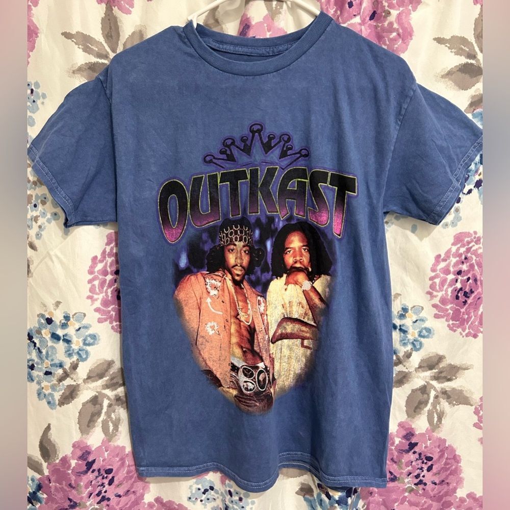 Official Outkast T-Shirt - Blue Graphic Design - Size Medium - Brand New UNISEX